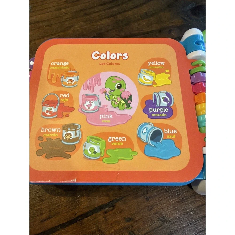 LeapFrog 100 Words & 100 Animals Interactive Learning Books Tested Lot 2